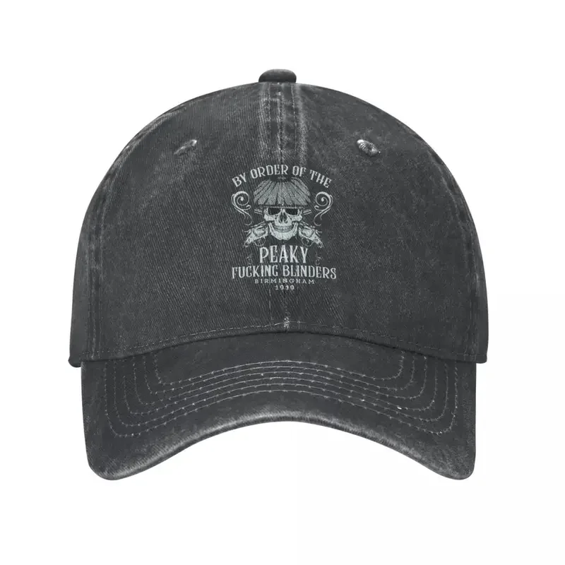 By Order Of The Peaky Shelby Blinders Washed Baseball Cap Trendy Trucker Hat  Female Male Running Hippie Design Baseball Caps