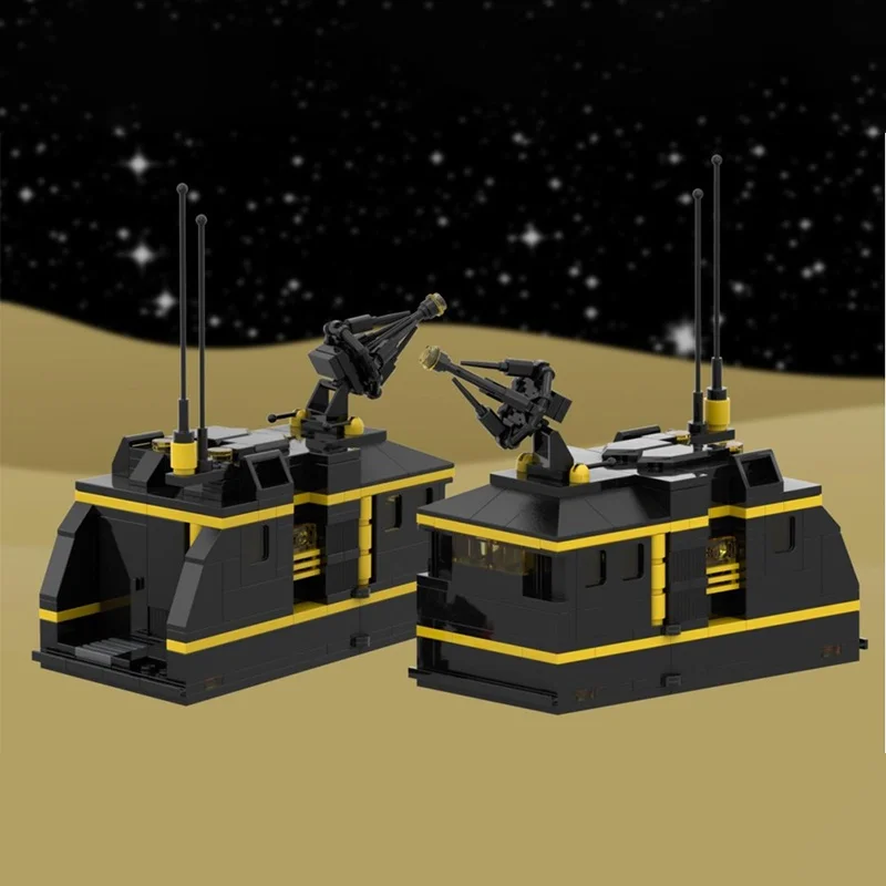 306 pièces MOC Blacktron Mobile espion post-poste rénégade espace modèle jouets de construction blocs cadeaux de noël Architecture brique éducation