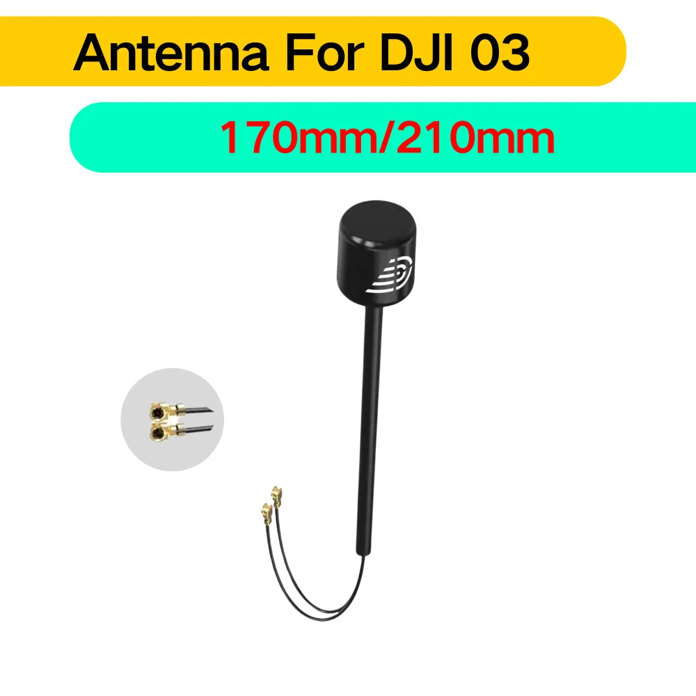 RunCam Compatible DJI O3 Dual Antenna IPEX Interface 170mm 210mm For DJI O3 Air Unit RC FPV VTX Drone Quadcopter Freestyle