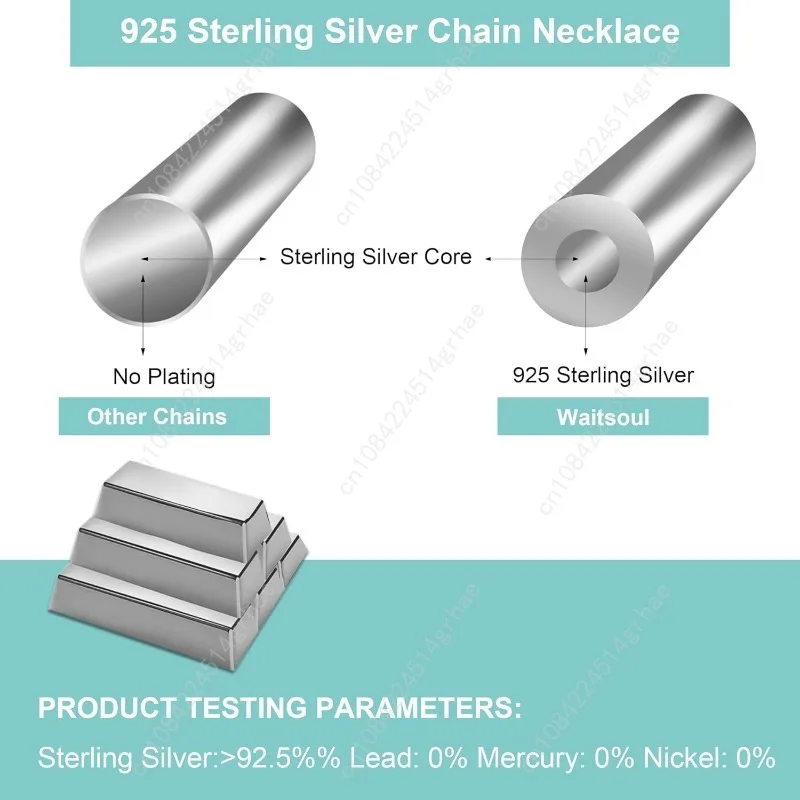 925 Sterling Silver Box Chain Lobster Clasp 2/3/4/5mm Necklace for Women Mens Box Chain Silver/14K Gold Plated Plated Necklace C