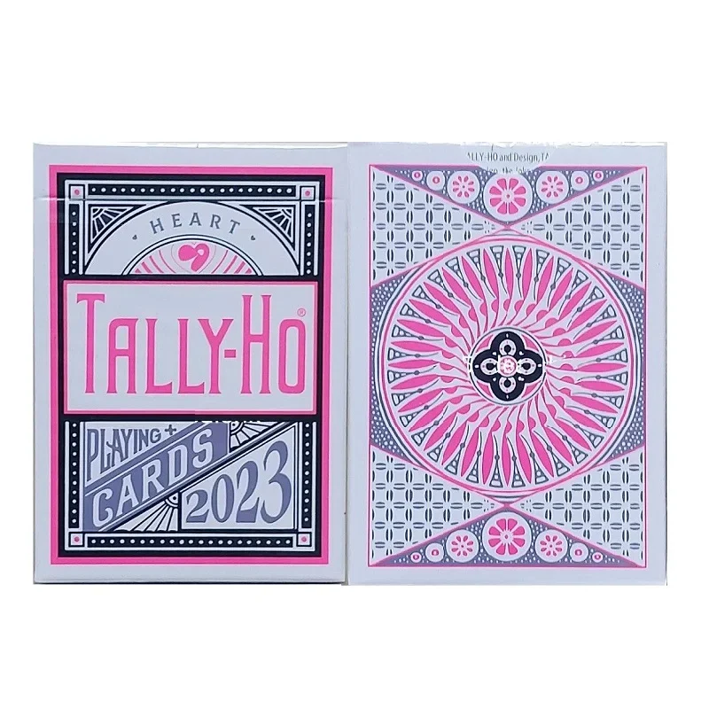 

Tally-Ho Heart Circle Back Playing Cards Deck USPCC Poker Collection Card Games Magic Tricks