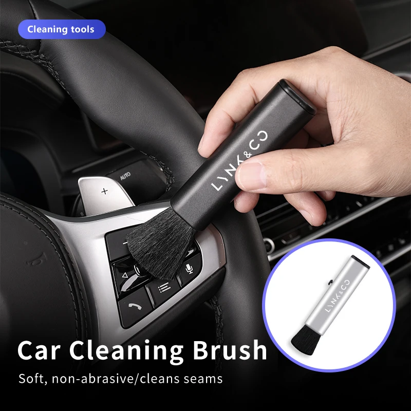 Car Cleaning Detailing Brush Interior Air Outlet Dashboard Tool For LYNK&CO 01 02 Hatchback 03 Phev 05 Phev 06 Phev 09
