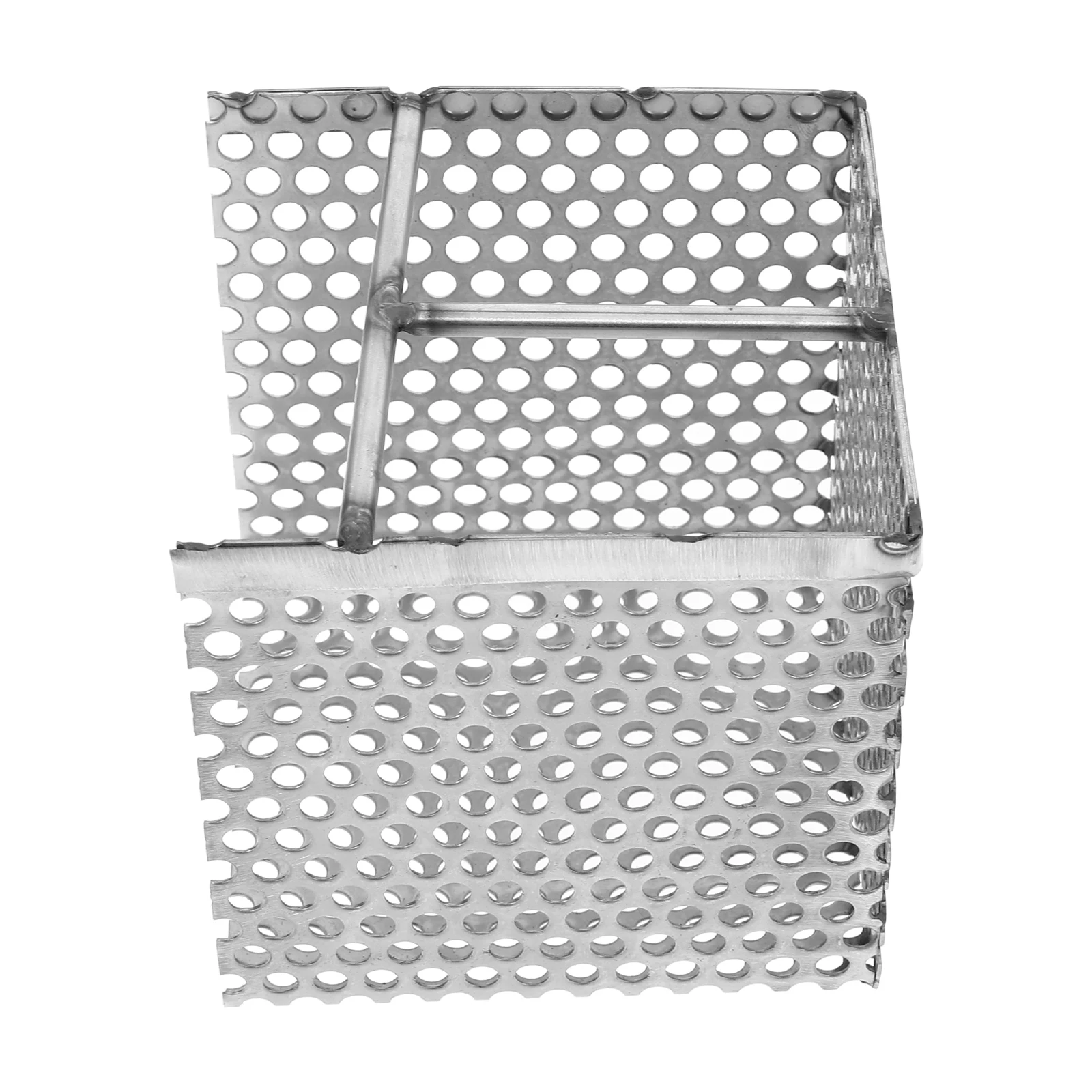 

Stainless Steel Filter Basket 10x10x10cm Durable Commercial Kitchen Gutter Strainer Easy Cleaning Gutters Drain