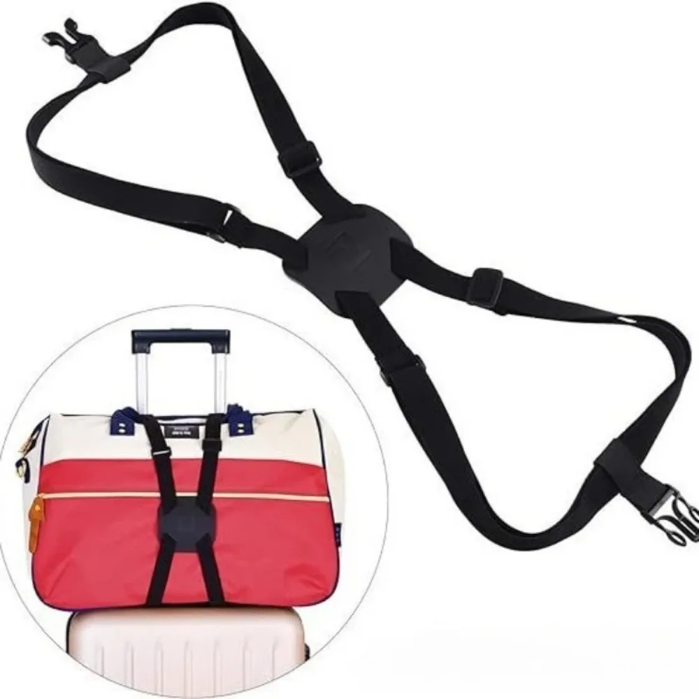 680MM Multifunctional Cross Packing Belt Luggage Belt Suitcase Binding Belt Luggage Bag Fixing Belt Elastic Cord New
