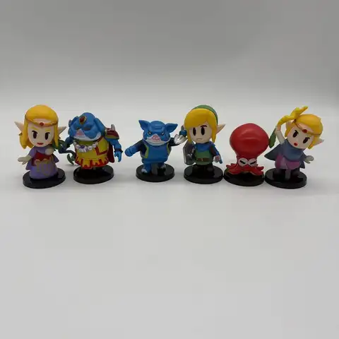 6pcs/set Cute Game Link Zelda PVC Action Figure Toys 7cm