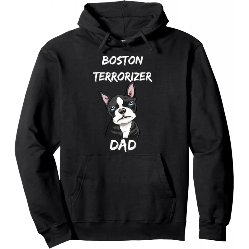 

Boston Terrorizer Dad Apparel For Boston Terrier Owner Pullover Hoodie