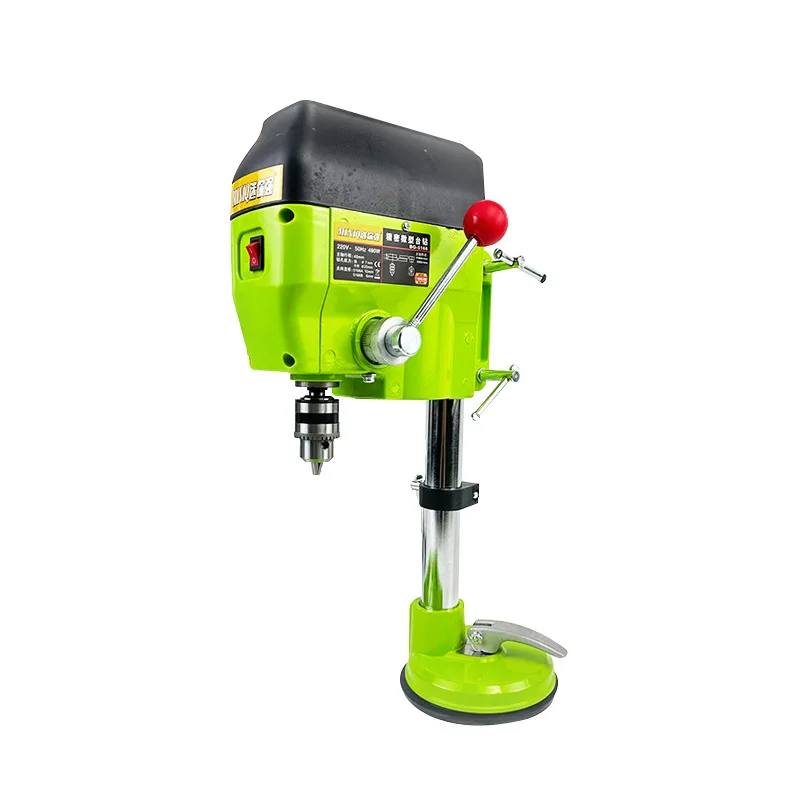 Small fixed glass drilling machine household multi-function drilling machine desktop tool, maximum shaft speed 13mm 0-11000rpm