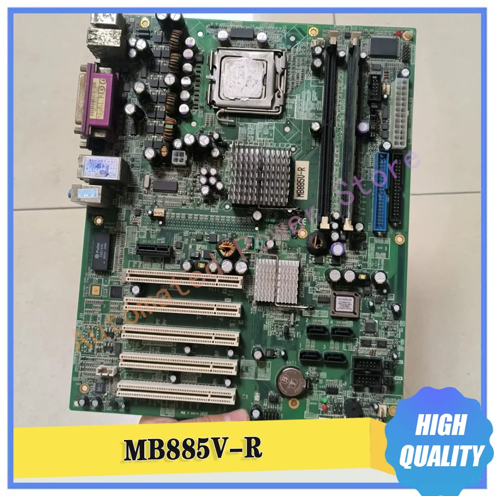 Computer Industrial Control Motherboard MB885V-R 775Pin Works Perfectly