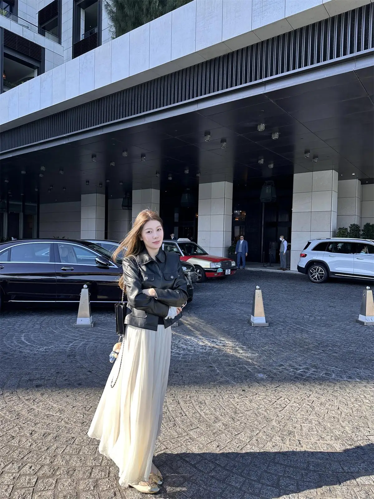 

Новая женская юбка Dibaoxi Mis Girl: оверсайз, эластичная, шифоновая, А-силуэт, миди, корейский стиль, с завышенной талией, из полиэстера, прямого кроя, весна