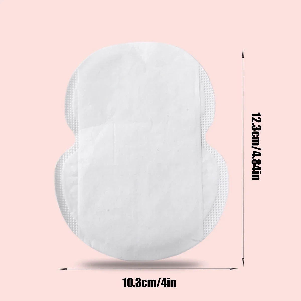 100Pcs Underarm Sweat Pads Non-woven Breathable Ultra-thin Armpit Sweat Pad Non Visible Comfortable Men Women Underarm Sweat Pad