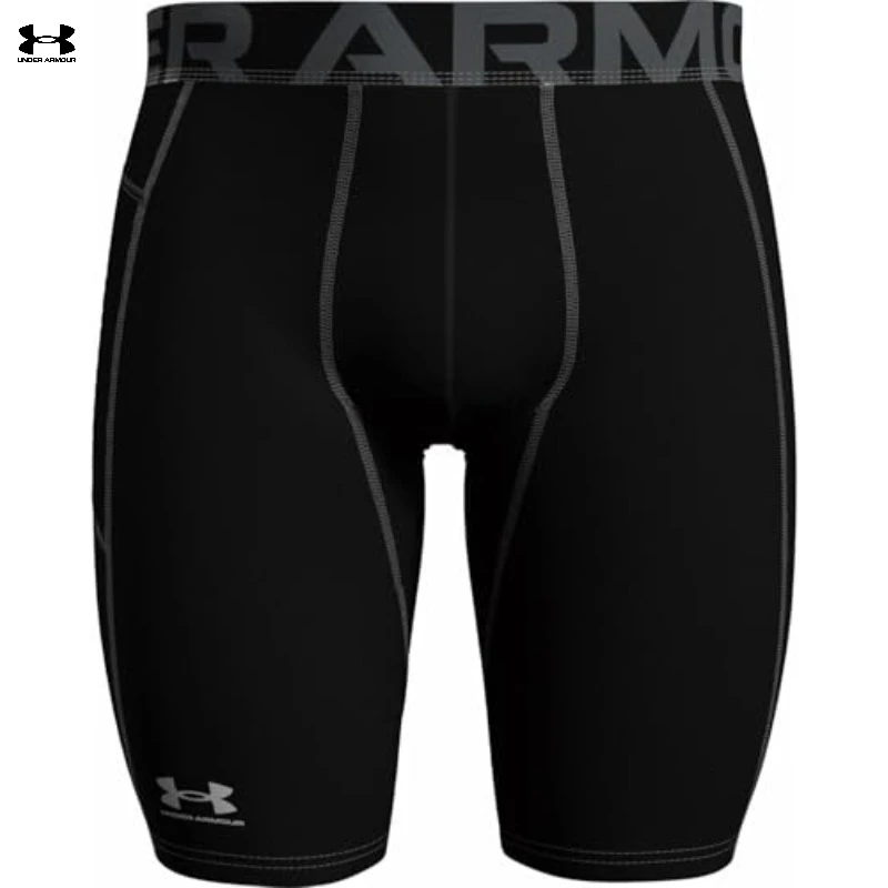 Under Armour HeatGear ®   Shorts de compression pour homme, 6 pouces de long, séchage rapide, extensibles, sous-vêtement de sport, collants de sport