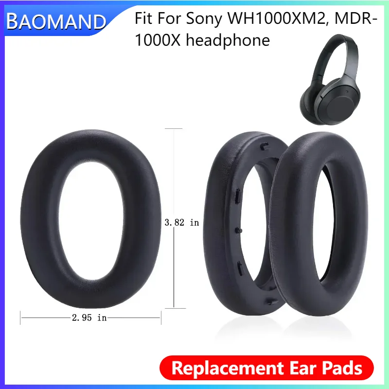 

Earphone Ear Pads For Sony WH1000XM2, MDR-1000X Earpads Sponge Soft Foam Cushion Replacement Headphones Accessories