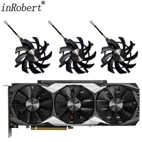 Ventilador de tarjeta de vídeo para ZOTAC GTX 1070 1080 Ti PLUS OC, 87MM, GA91A2H, GTX1070Ti, GTX1080Ti