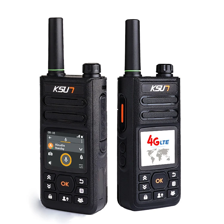 

KSUN ZL18 Рация Global Ptt Unlimited Talk Range 150 200 5000 км 4 г Lte Прочная общественная сетевая рация с SIM-картой