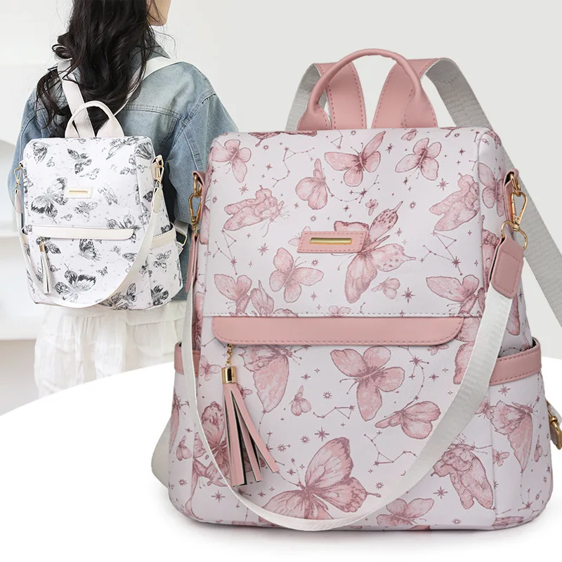 

Leisure Butterfly Cute Backpack Fashion Travel Backpack Large Capacity Children Backpack Back To School Bags Designer Bag Сумка