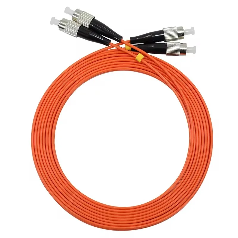 

YOUYSI 10PCS 1000Mbps Multimode fiber jumper FC-FC fiber patch cord FC/UPC-FC/UPC MM Duplex OM2 1m 2m 3m 5m 10m