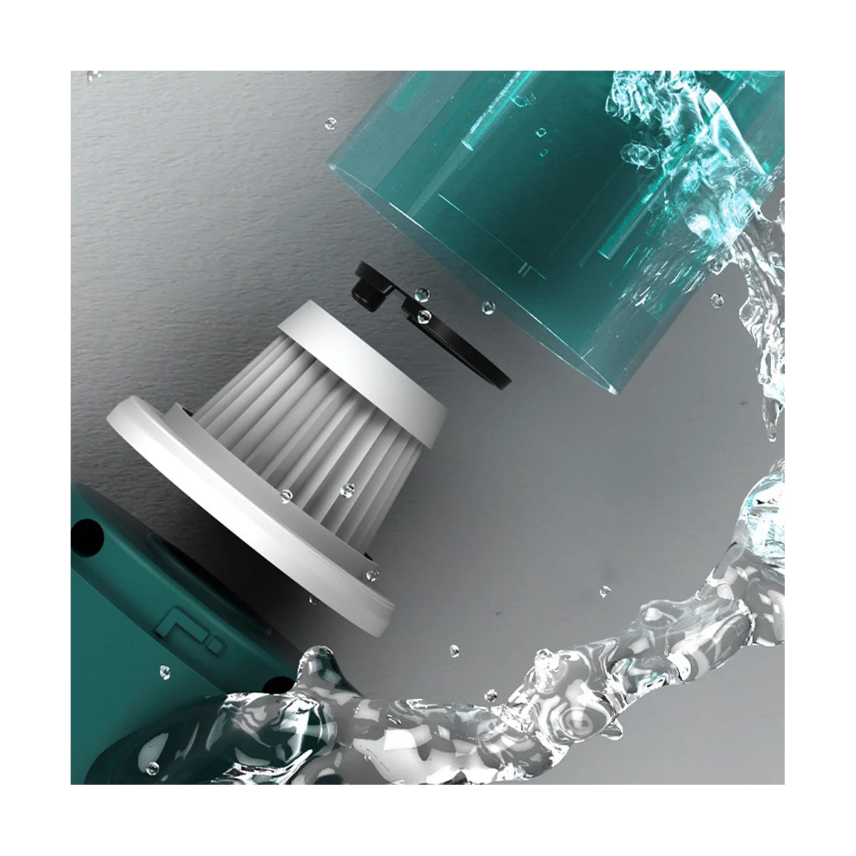 14000PA Mini Car Vacuum Cleaner Cordless Handheld Vacuum Cleaner Household Folding Portable Vacuum for Car Office