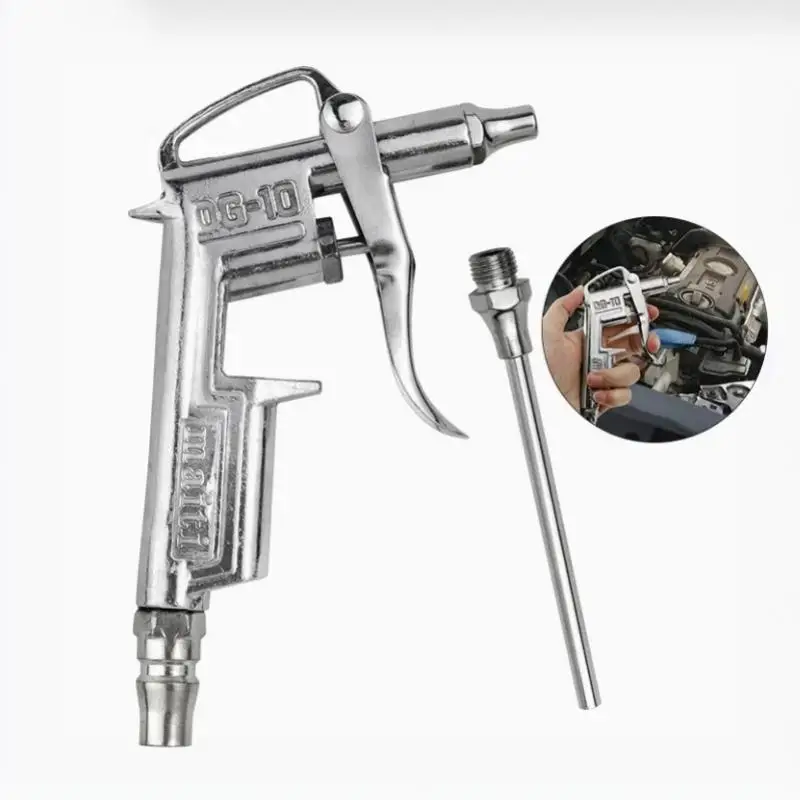 1 Set Portable Cleaning Supplies Air Blow Nozzle Trigger Cleaner Compressor Dust Blower Handheld Pneumatic Tool Compressor
