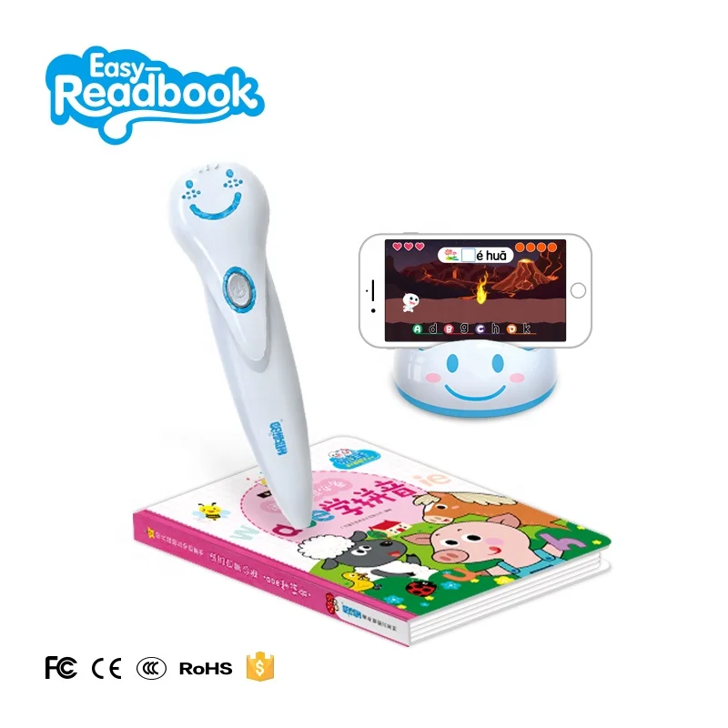 Educational Smart Learning Talking Pen With Audio Books For Learning Languages Programming Coding With APP