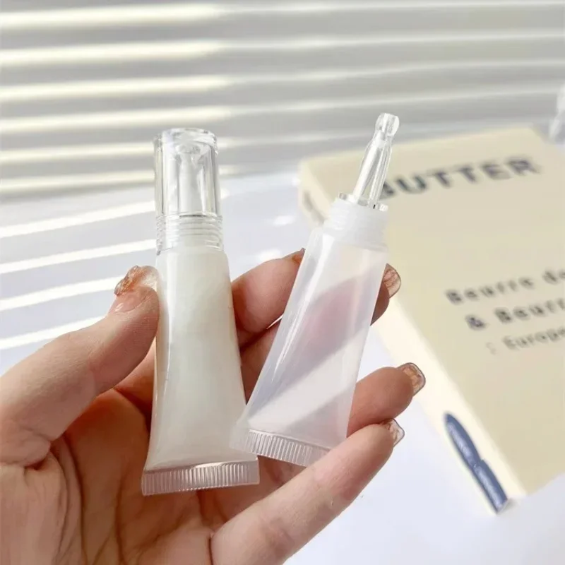 

2/3Pcs Cosmetic Soft Tubes 10ml Hyaluronic Acid Dropper Empty Bottle Sunscreen Cream Lotion Liquid Foundation Refillable Bottles