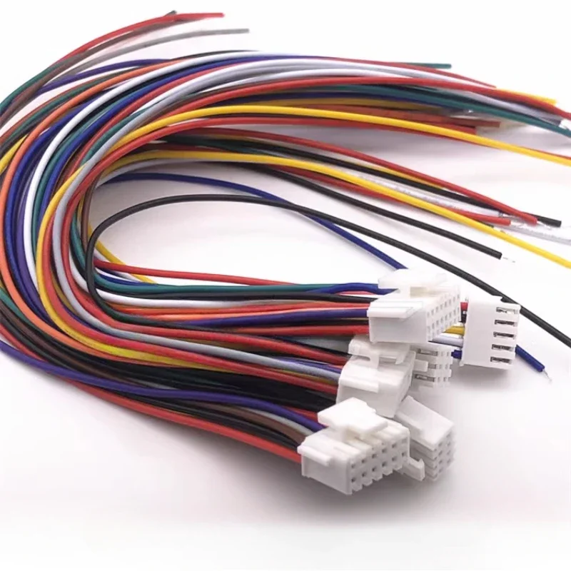 5/10/30Pcs/lot 20CM 26AWG PHB2.0 PHB2.0mm Single/Double head 2*2P/3P/4P/5P/6P/7P/8P/9P/10P Connector Extension Wire Harness