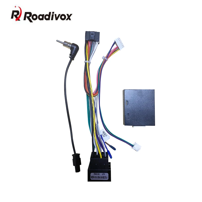 2 Din Car Radio Connector Socket Cable Power Wiring Harness with CAN Bus for Fiat Grande Punto Linea 2007