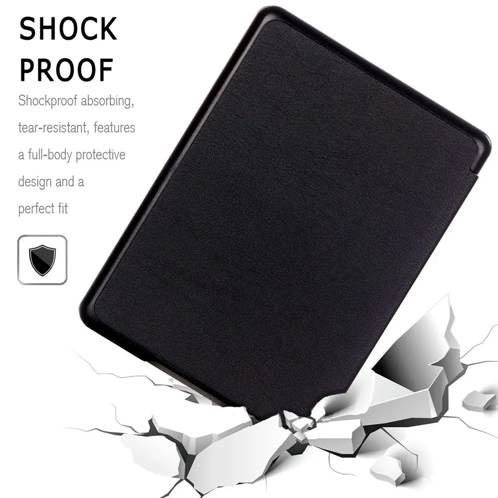 Sleeve Protective Shell Auto Wake/Sleep Folio Case Smart Cover 6.8 Inch PU Leather For Kindle Paperwhite 5 11th Generation 2021