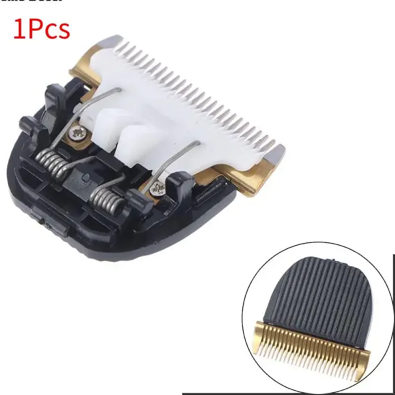 Hot 1pc Original Ceramic Titanium Replacement Clipper Blade Cutter Hair Grooming Trimmer Head Shaver Universal Accessories