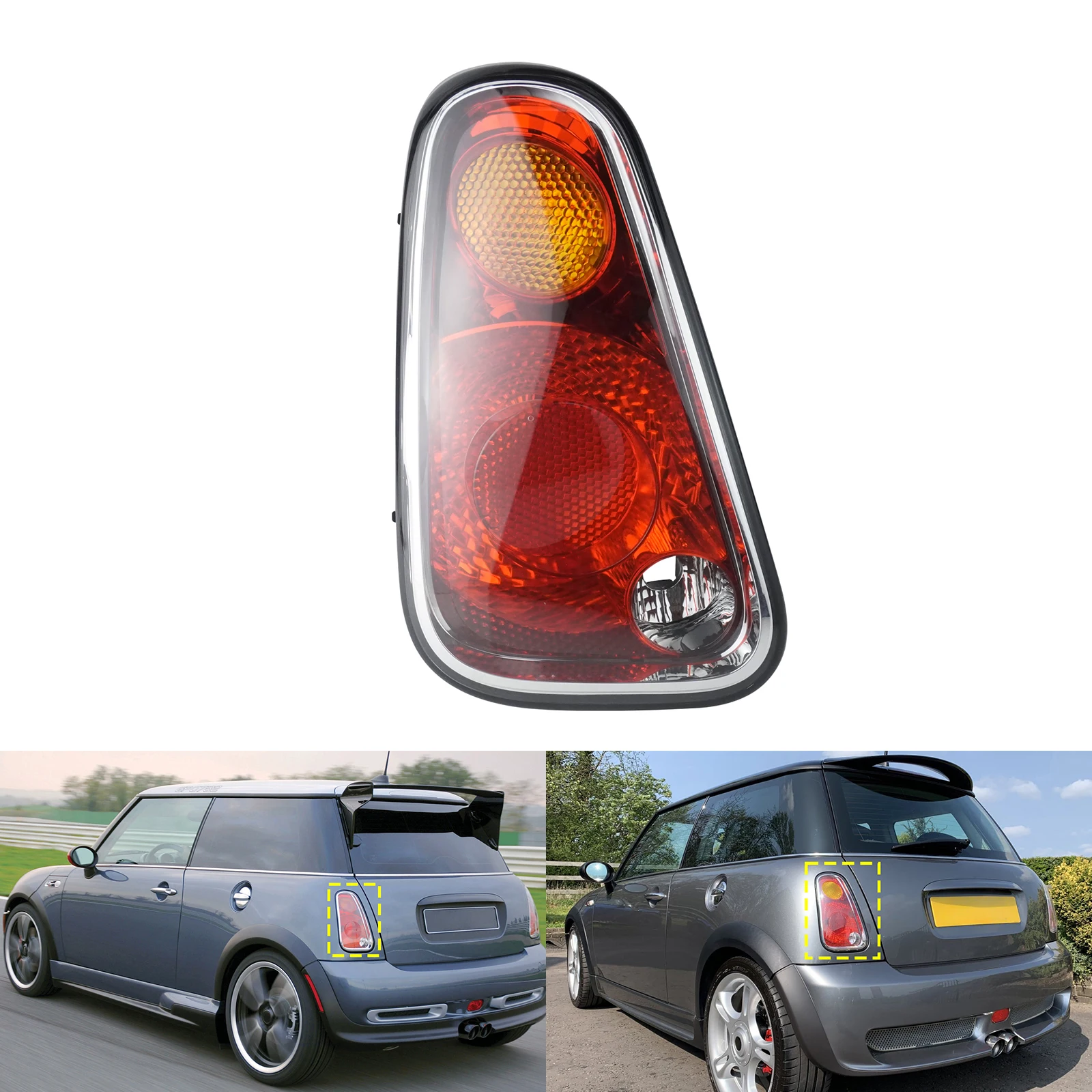 

Для Mini Cooper R50 R53 люк R52 2005-2008 линза заднего фонаря слева ближняя сторона