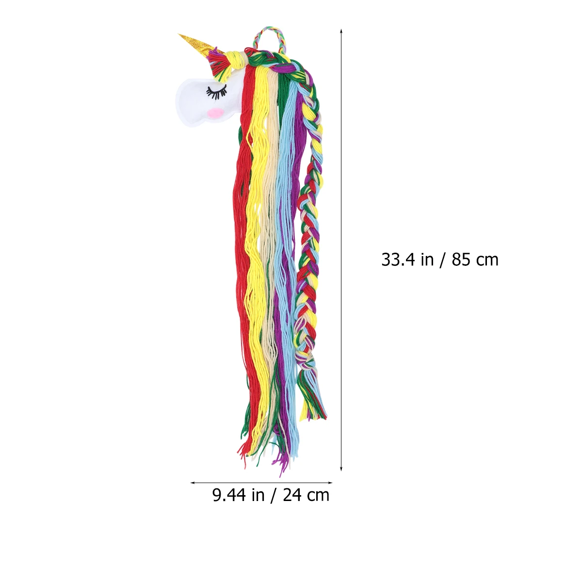 

Hairpin Storage Belt Hanger Accessories Organizer for Girls Clips Holder Unicorn Pattern Safe Durable Hair Tie Headband