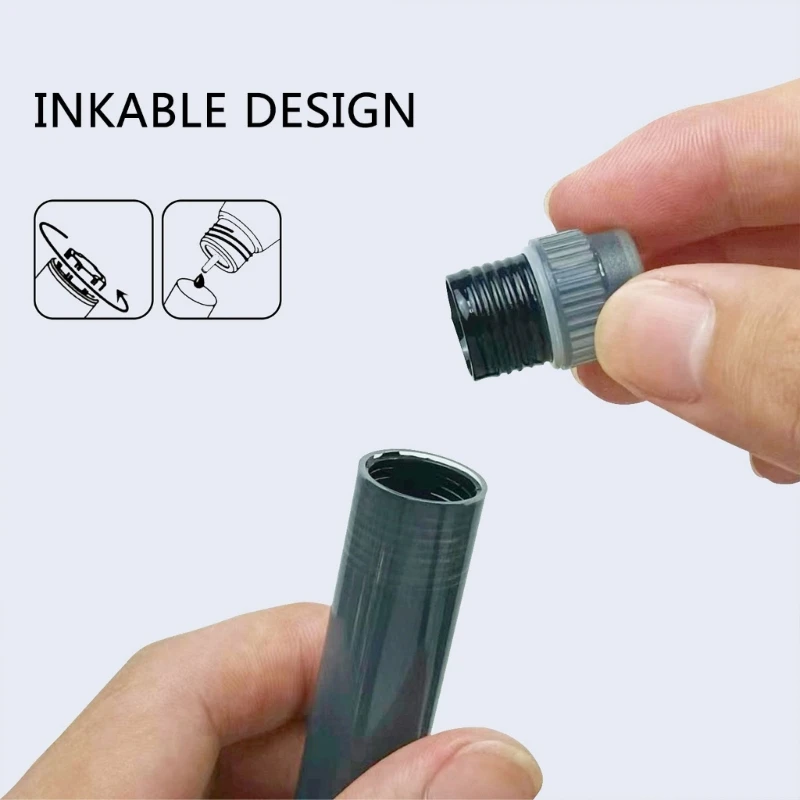 Pennarello cancellabile da 12 pezzi Pennarello per lavagna a 12 colori Larghezza da 6,5 ​​mm Pennarello liquido Dropship