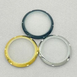 33mm Watch Case Back Cover Sapphire Transparent Back Fits SKX007 SRPD Turtle 6105 Tuna Monster NH35 NH36 Watch Case Back