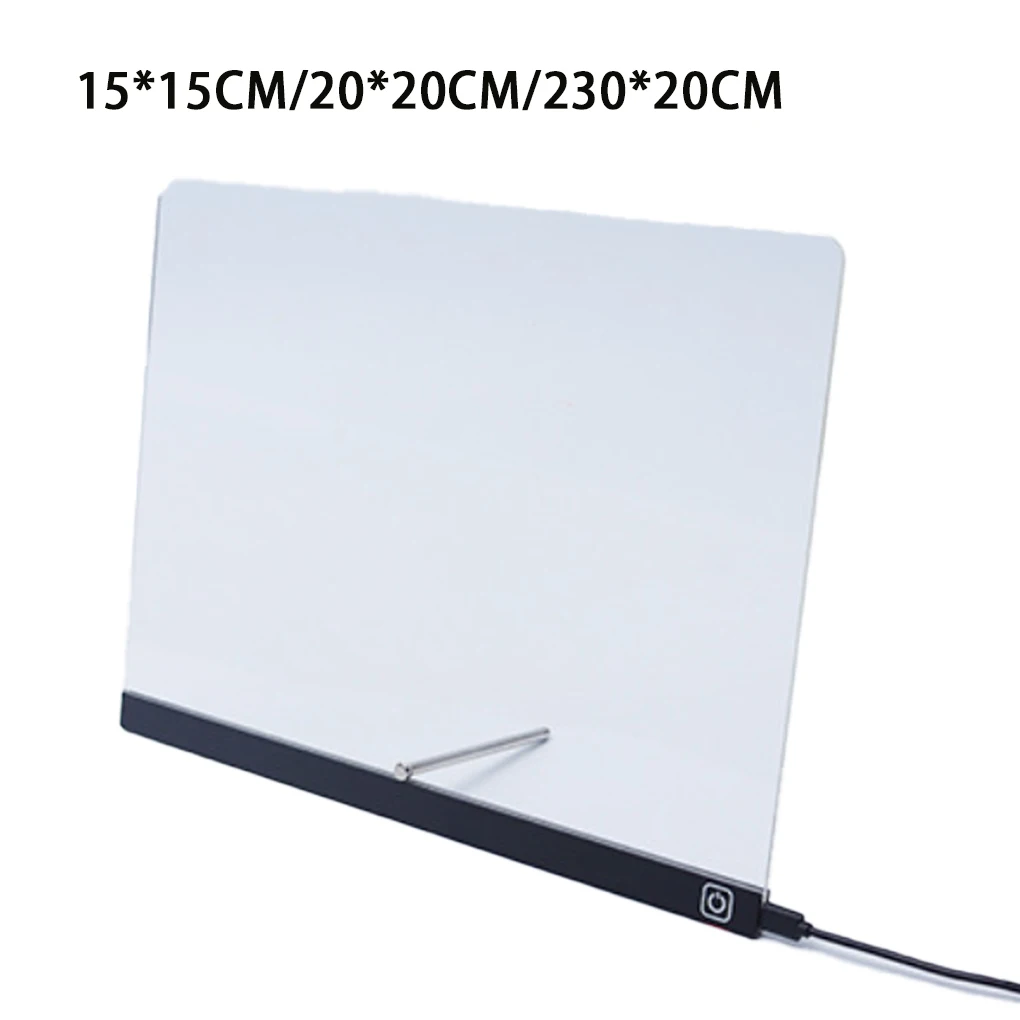 Luminous Acrylic Message Board Rewritable DIY Children’s Glowing Drawing Board Message Lamp With 6 Colorful Pens