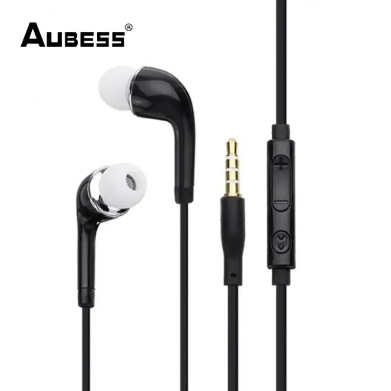 Stereo 3.5mm Wired Headphones Music Sport Gaming Headset With Mic Bass Earbuds Stereo Earphone For Mobile Phones Dropshipping