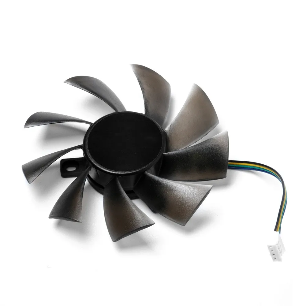 Graphics Card Cooling Fan Replacement T129215SU 4Pin Cooler Fan for GeForce GTX 1060 Mini 3GB ITX Repair Kit