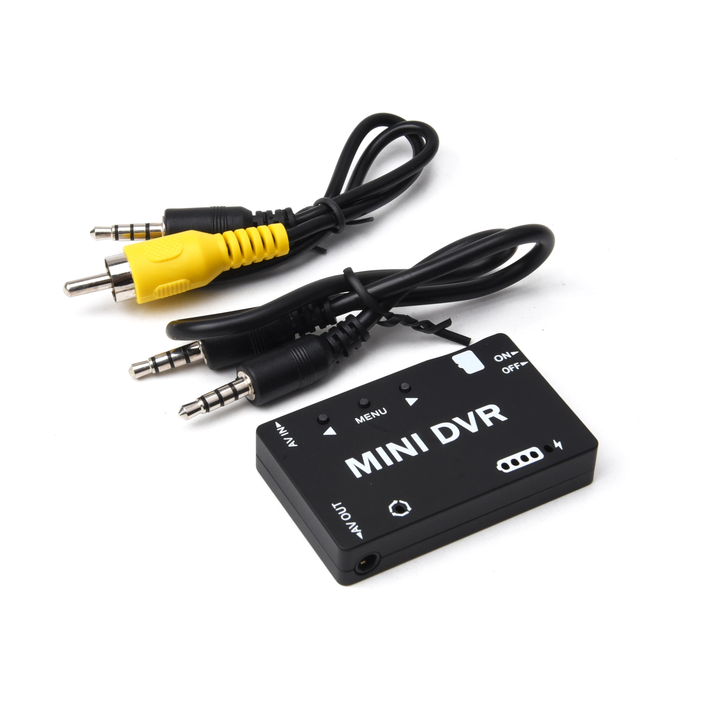 

FPV Mini DVR Video Audio Recorder NTSC / PAL Switchable Built-in Battery for VR Goggles FPV Monitor RC Airpane