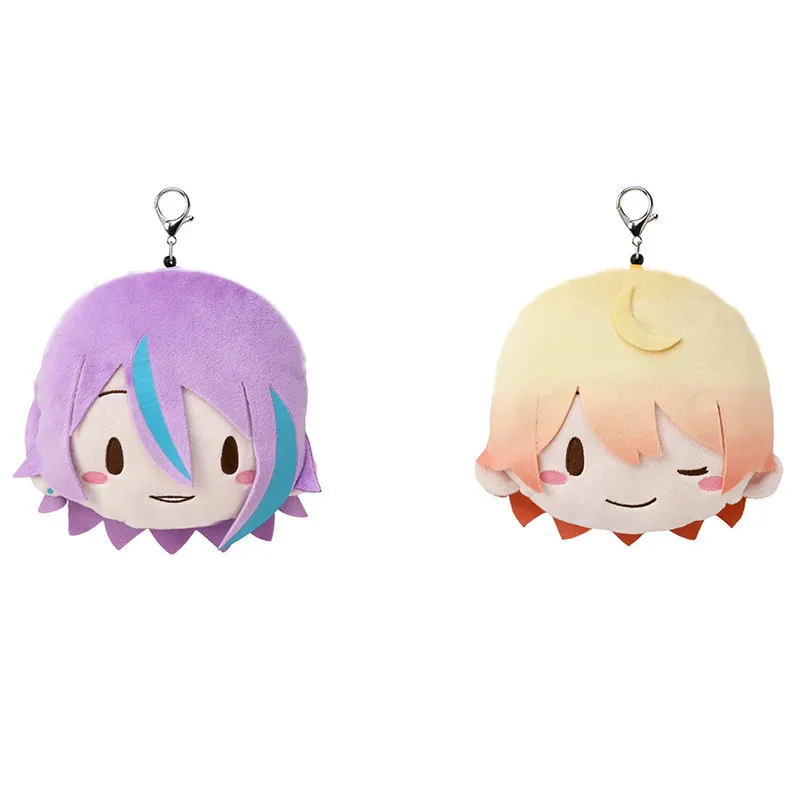 

Project Sekai Pjsk Omanjuu Plush Keychain Tenma Tsukasa Rui Kamishiro Cute Bean Eyes Soft Doll Anime Peripheral Pendant For Fans