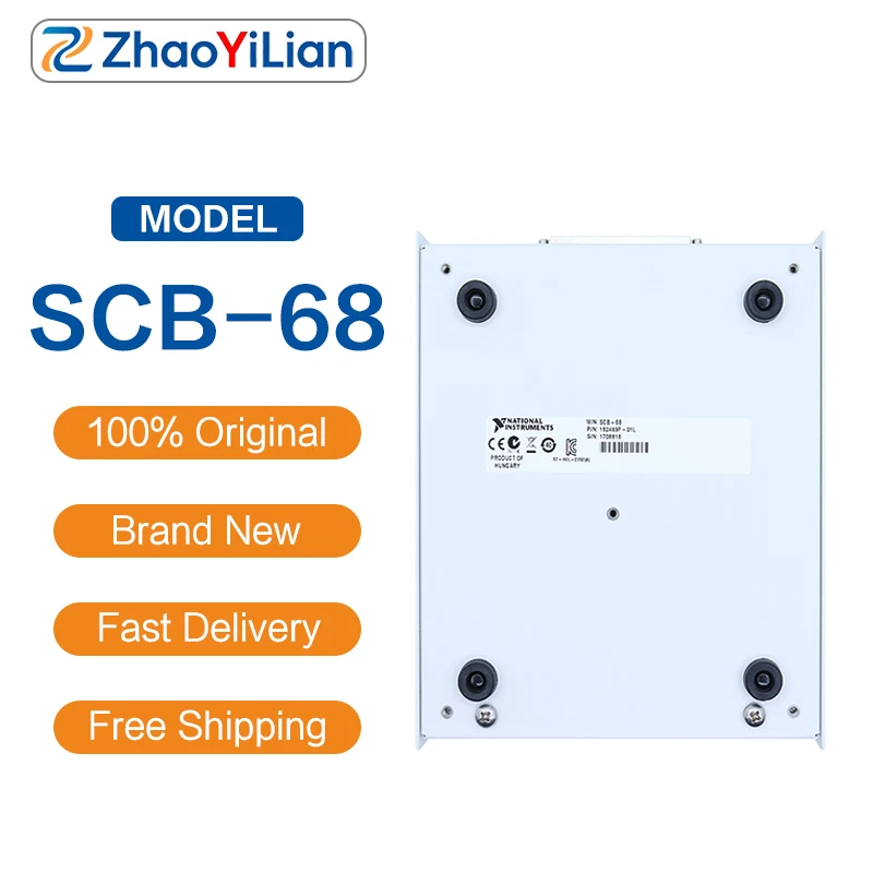 For SCB-68 68 Pin Shielded I/O Terminal Block Breakout Box For DAQ Data Acquisition Card