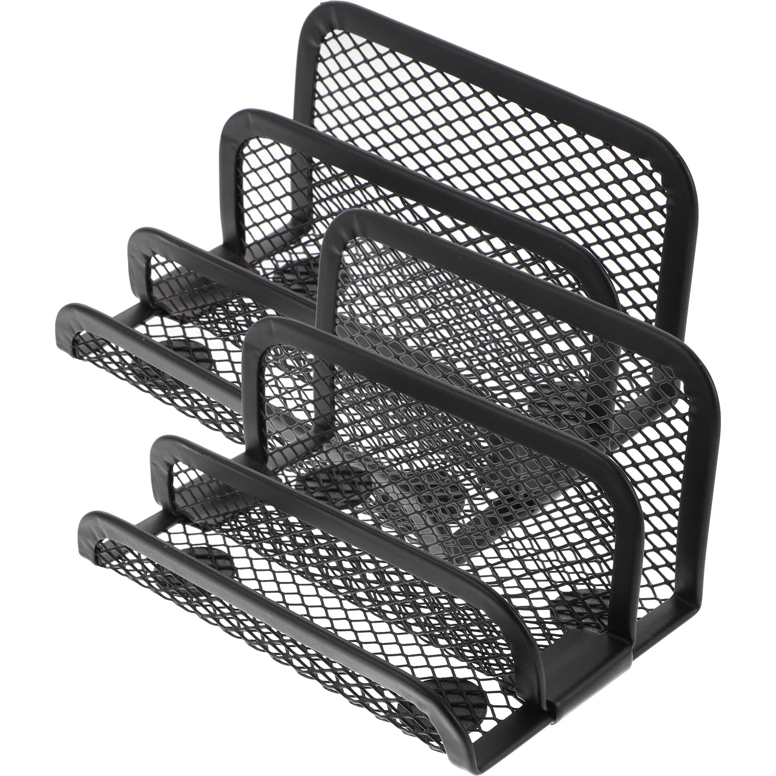 2 قطعة حامل بطاقة الأعمال سعة كبيرة المدمجة المعدنية اسم بطاقة حامل مكتب عمل عرض منظم رف بطاقات الاسم الوقوف #6