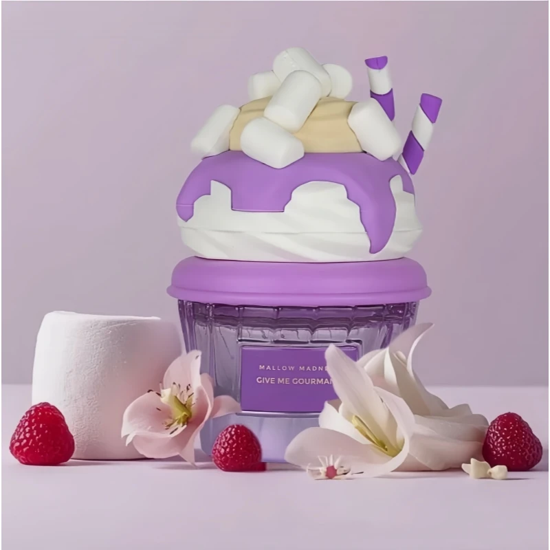 مجموعة مالو جنون أو دي بارفان جيف مي جورماند، عطر سويت جورماند، مارشميلو وفانيليا، شكل بخاخ، 75 مل، لون #4