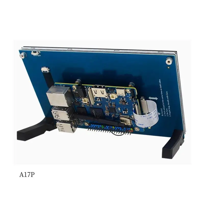 

AP-Orange Pi IPS Сенсорный экран Orange Pi IPS Сенсорный экран IMIPI Дисплей Панель монитора Подходит для плат Orange Pi 3B 7-дюймовый