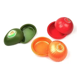 Contenitore per alimenti Contenitore in plastica sigillato Scatola fresca Avocado Cipolla Pomodoro Verdura Frutta Custodia sigillata Forniture per la cucina domestica