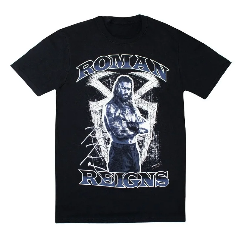 Roman Reigns Merch T-shirt Men Short Sleeve Tee Unisex Tops Clothes Causal Female Y2K Tops