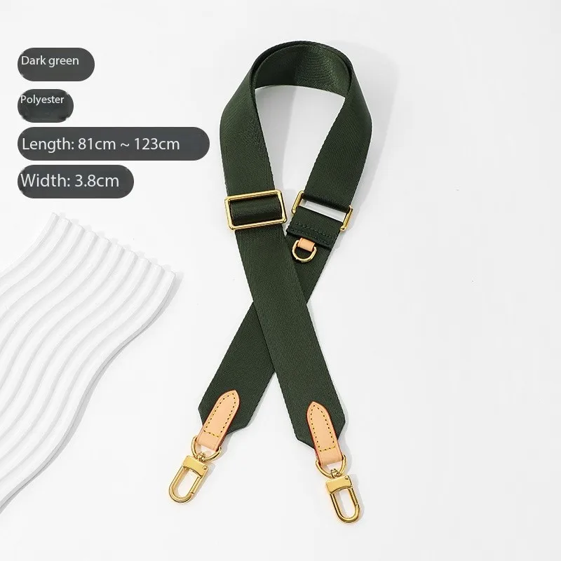 Canvas Adjustable Bag Strap For  Model 20 Shoulder Strap Fashion Replacement Bag Belts Handle Crossbody Strap Bag Accessories