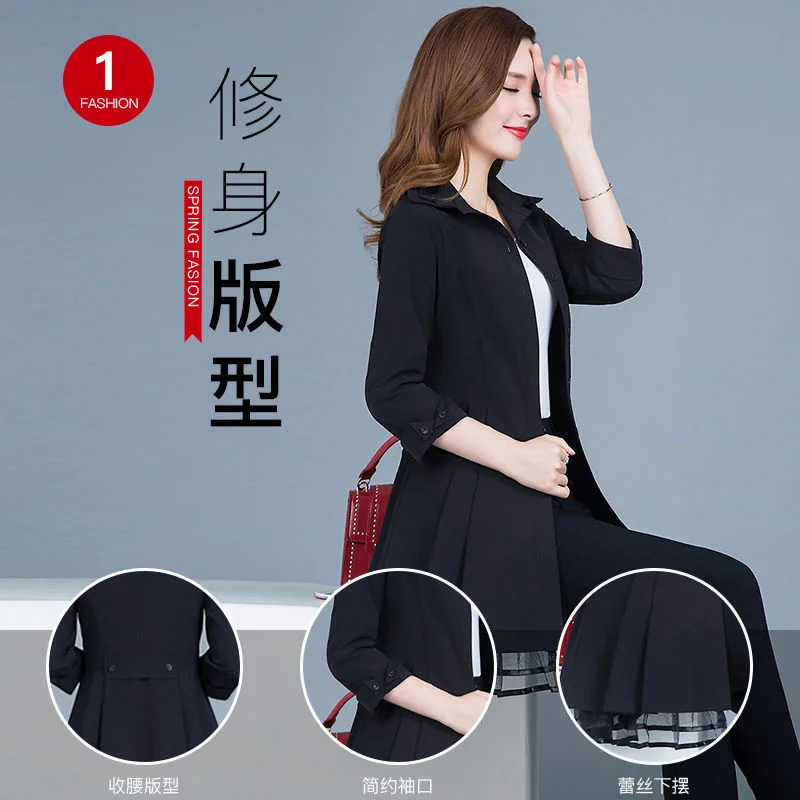 

Women'S Trench Winter Coats Woman Offers Solid-Color Irregularly White Ivory Black Dbl-Breasted Long-Coat Ironing Newly Released