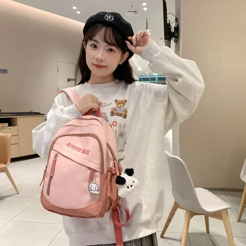 Stylish Unisex Mini Backpack Breathable Lightweight Travel Bag College Campus Essential Durable Multipurpose Daypack