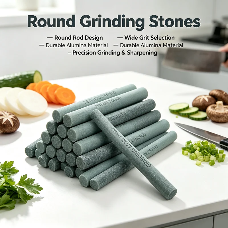 Sharpening Stone Whetstone - Silicon Carbide Whetstone Round Oil Sharpening