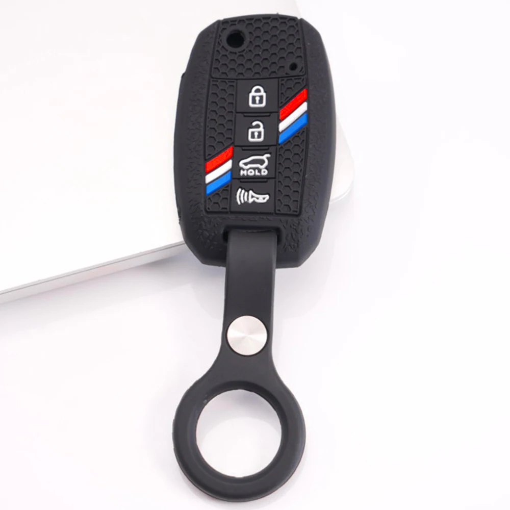 Key Fob Case With Lanyard For Nissan Qashqai X Trail T32 T31 Juke J10 J11 Kicks Tiida Micra Altima Pathfinder Note Premium
