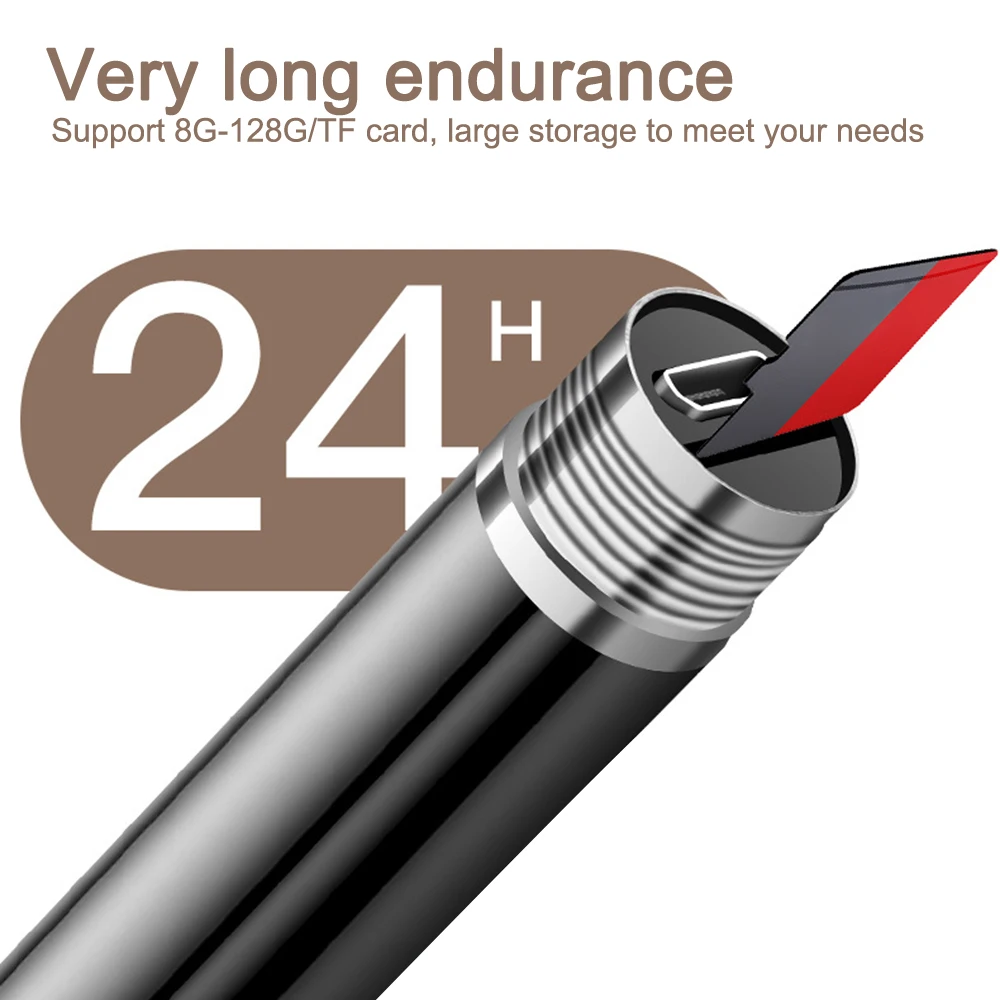 Professional Recording Pen 32G 64G 128G Portable Voice Recorder Dictaphone Digital Sound Record Device Long Time Audio Recorder