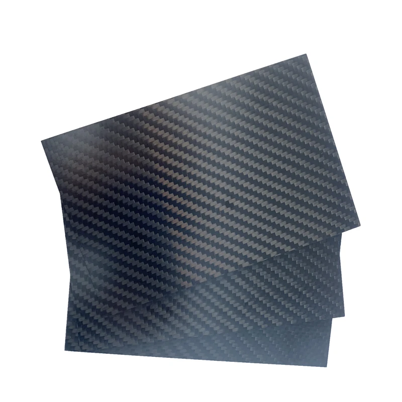 3K Carbon Fiber Plate 240mmx480mm Carbon Board Sheet Thickness 0.5mm-5mm  for rc car